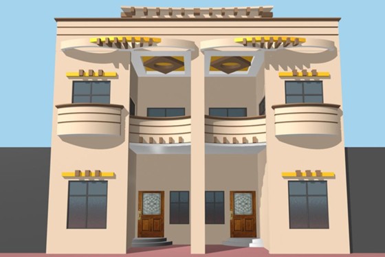 Architecture: 3D and 2D Work