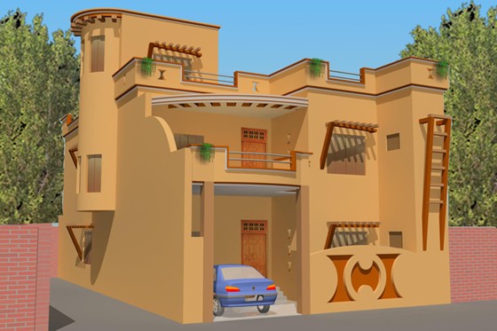 Architecture: 3D and 2D Work