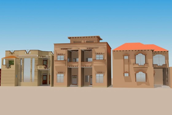 Architecture: 3D and 2D Work