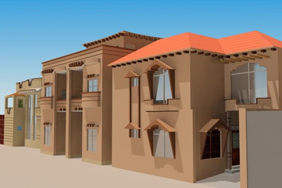 Architecture: 3D and 2D Work